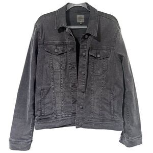 Joe's Jeans distressed denim jacket - Large